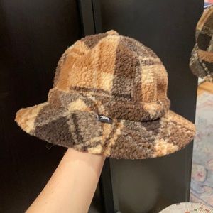Stussy fuzzy bucket hat